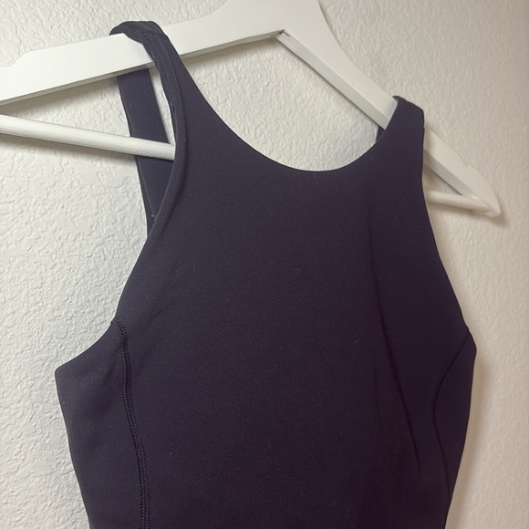 Lululemon Align High Neck Black Crop Black Tank Top size 2 - Picture 3 of 6